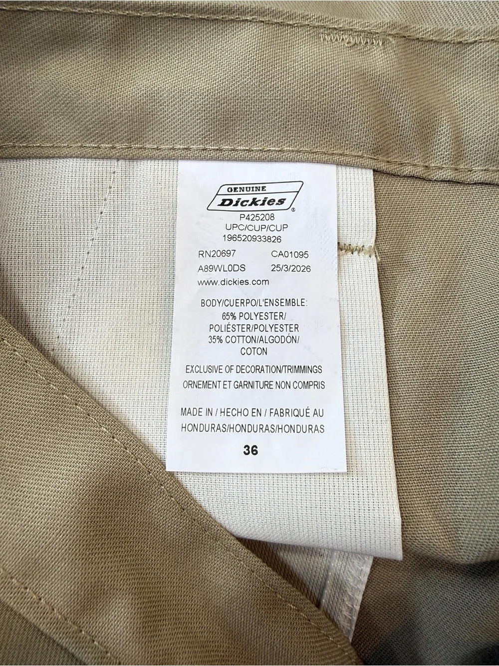 Dickies classic relaxed